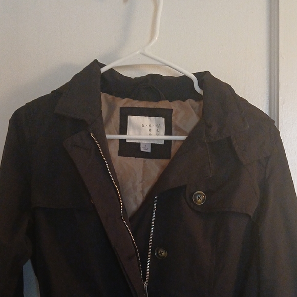 a new day Women's Navy Blue Belted Trench Coat - Picture 5 of 11